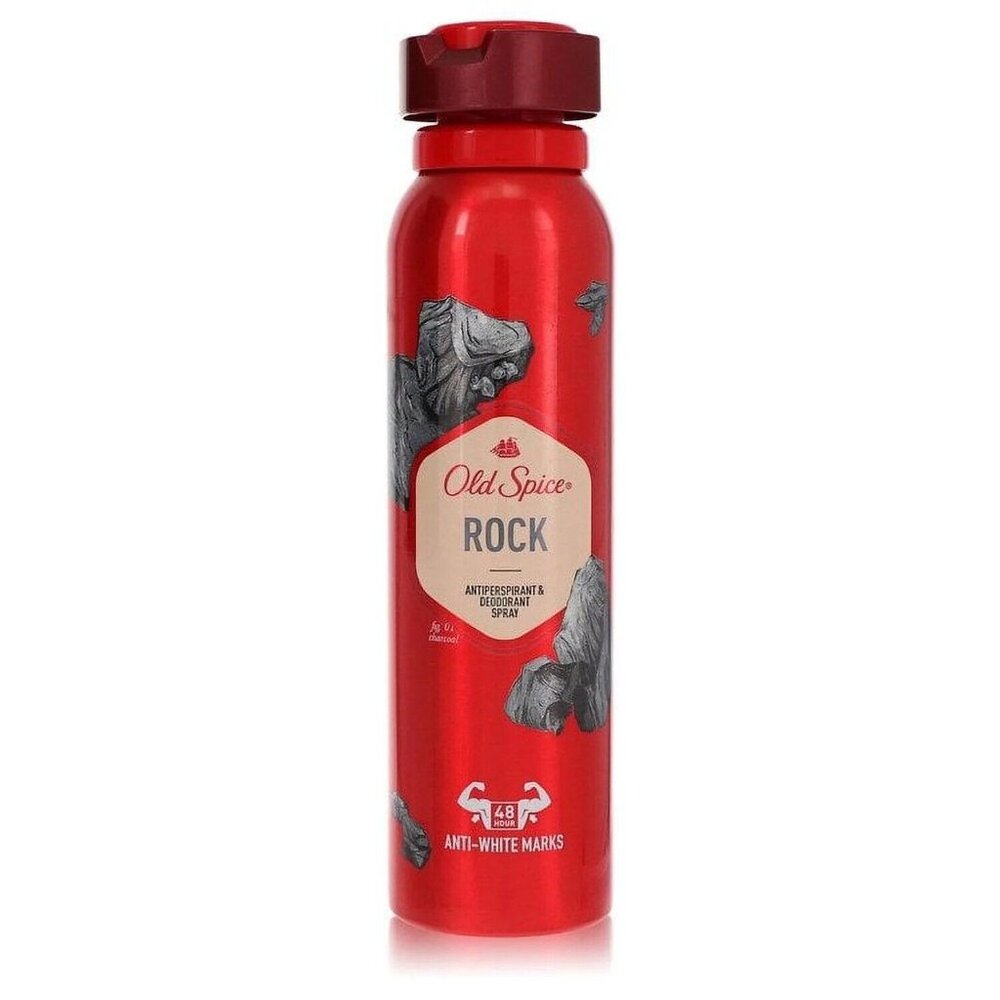 Old Spice Rock Body Deodorant Spray 4.6, 3 -Pack